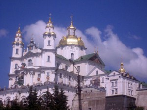 A classic Ukrainian Orthodox cathedral